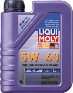 Моторное масло Liqui Moly Leichtlauf High Tech SAE 5w40, 1л